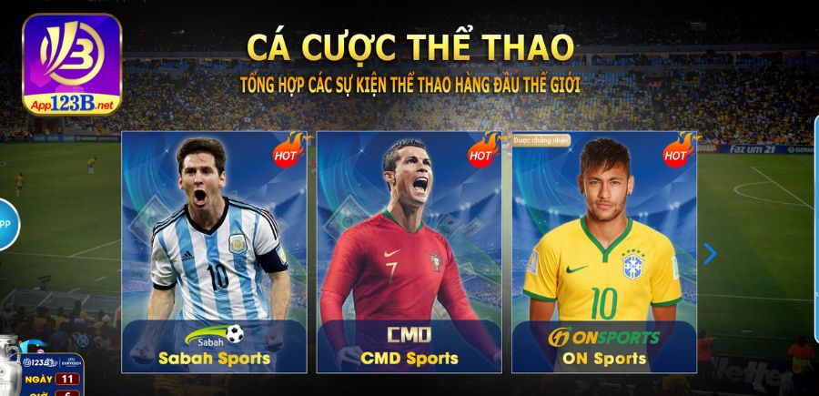 cá cược thể thao 123b