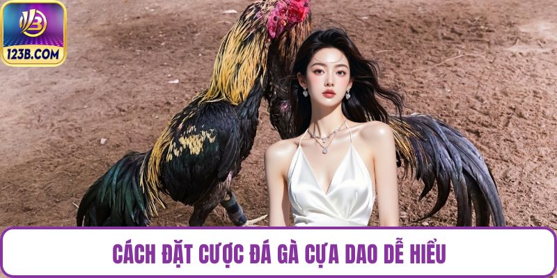 Cách đặt cược đá gà cựa dao dễ hiểu