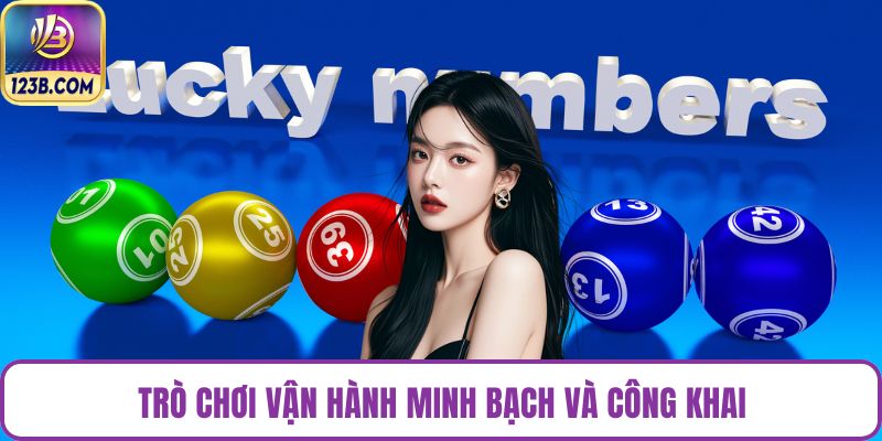 Trò chơi vận hành minh bạch và công khai